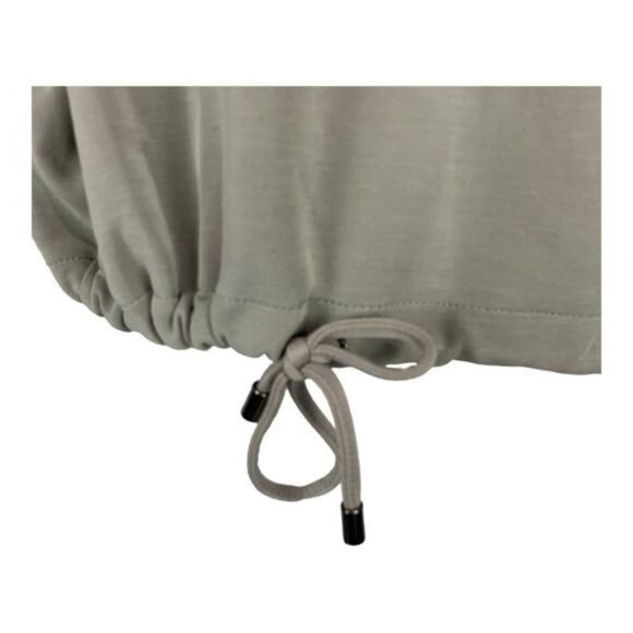 Rachel Zoe Womens Sage Green Drawstring Hem Pullover Top Size Large - Picture 2 of 9